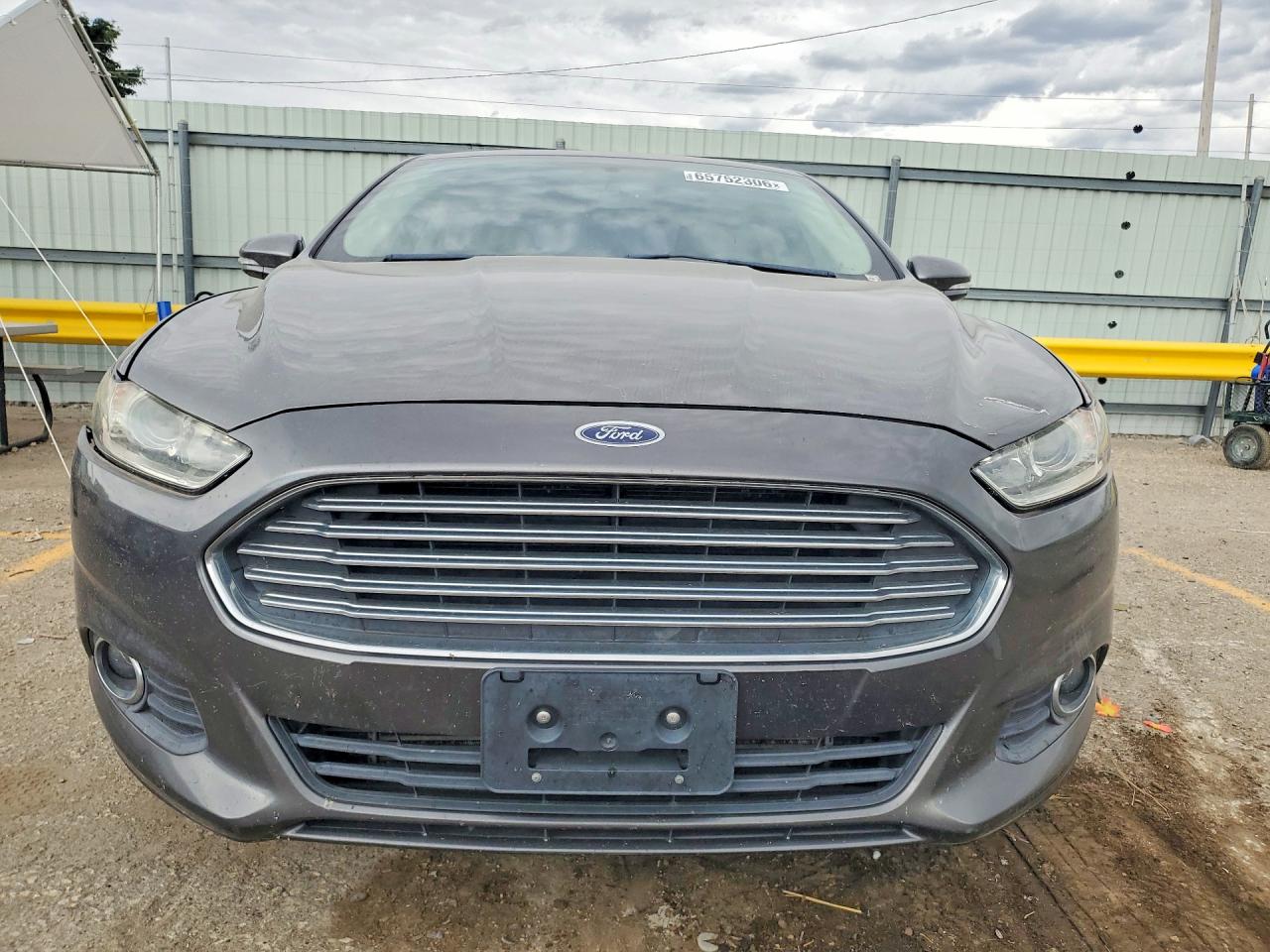 2013 Ford Fusion Se Gray vin: 3FA6P0HR1DR370281