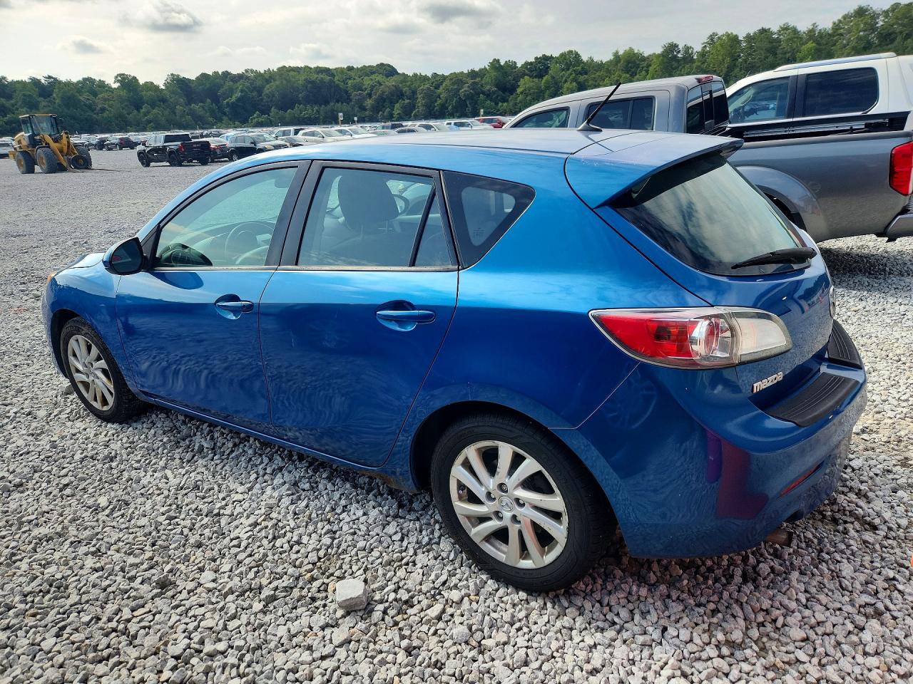 2012 Mazda 3 I Blue vin: JM1BL1L83C1661057