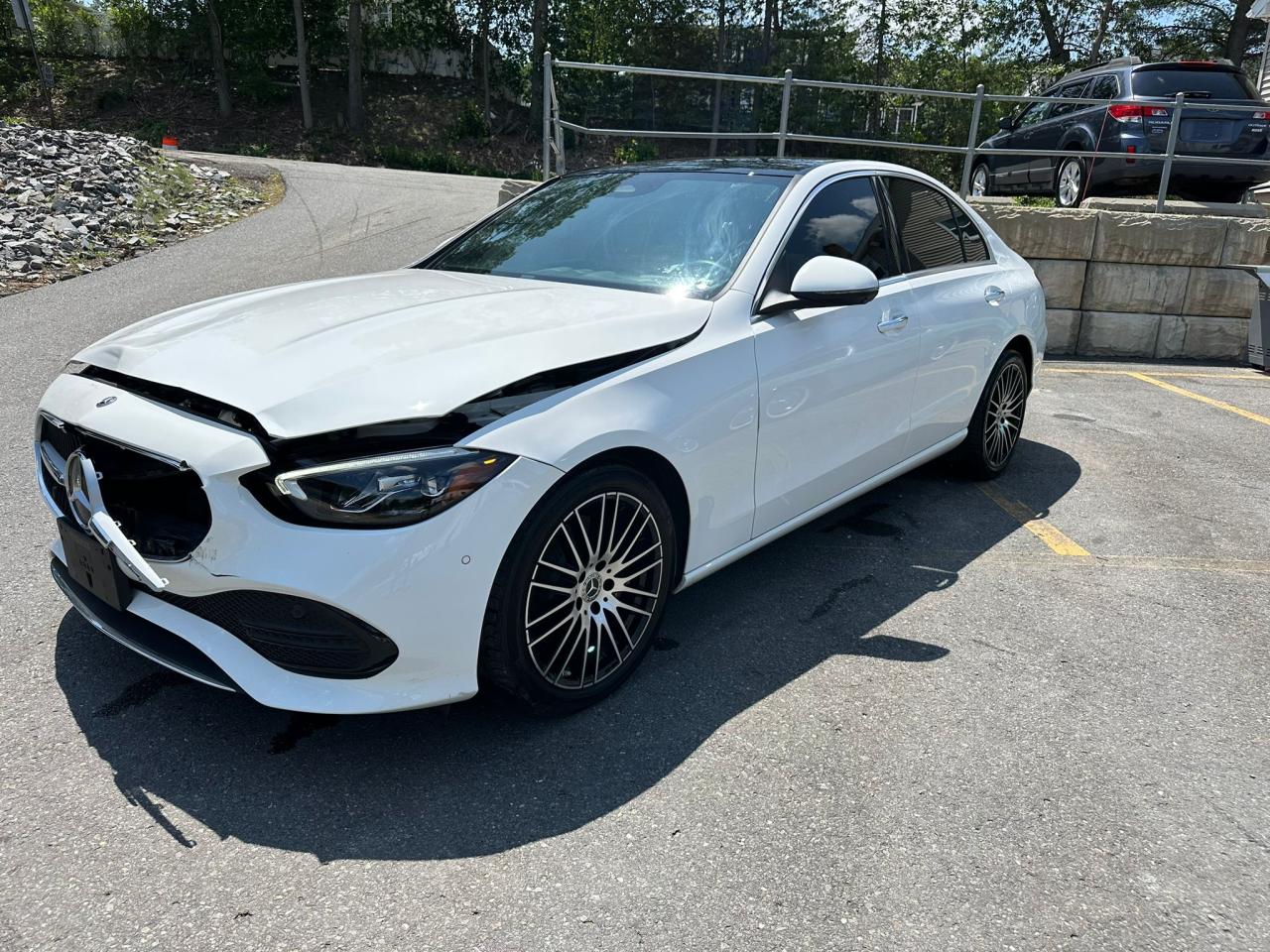 2023 Mercedes-benz C 300 White vin: W1KAF4GB5PR090033