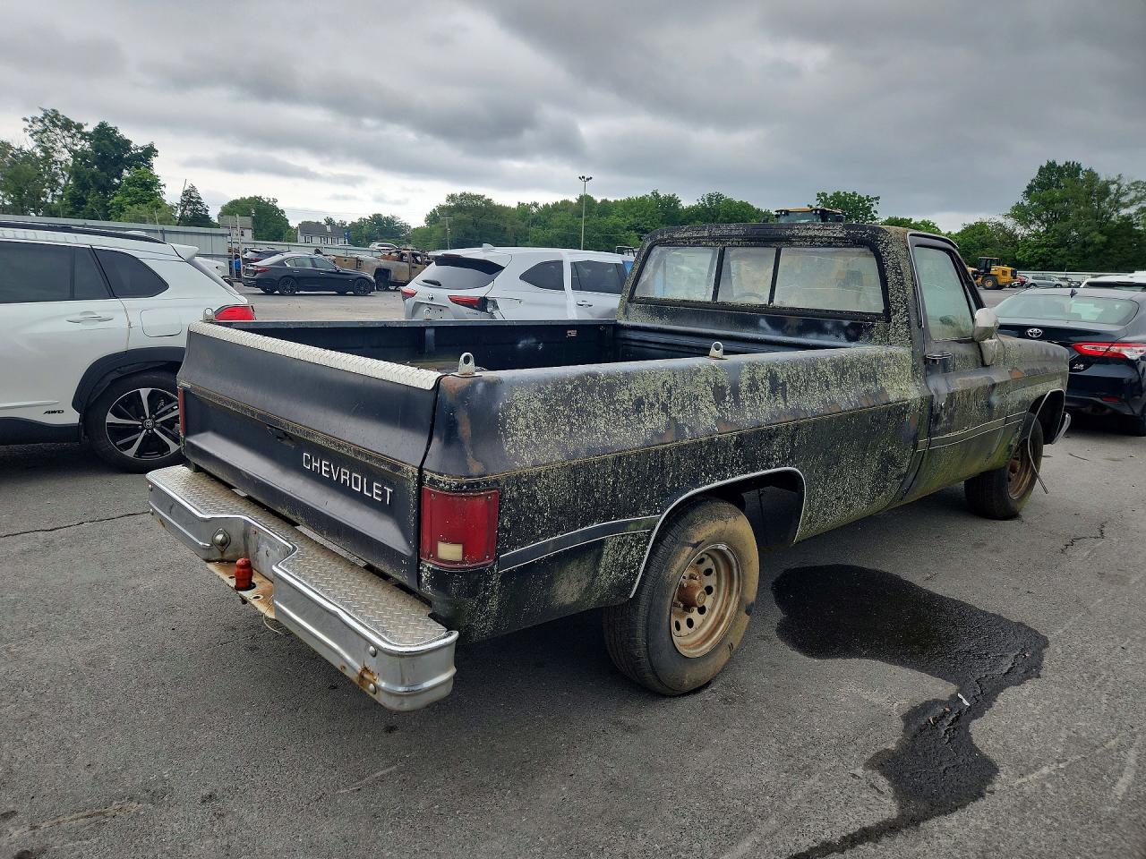 1987 Chevrolet R10 Black vin: 1GCCR14HXHF311288