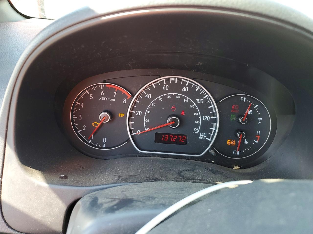 2009 Suzuki Sx4 Touring Orange vin: JS2YB417X96201971