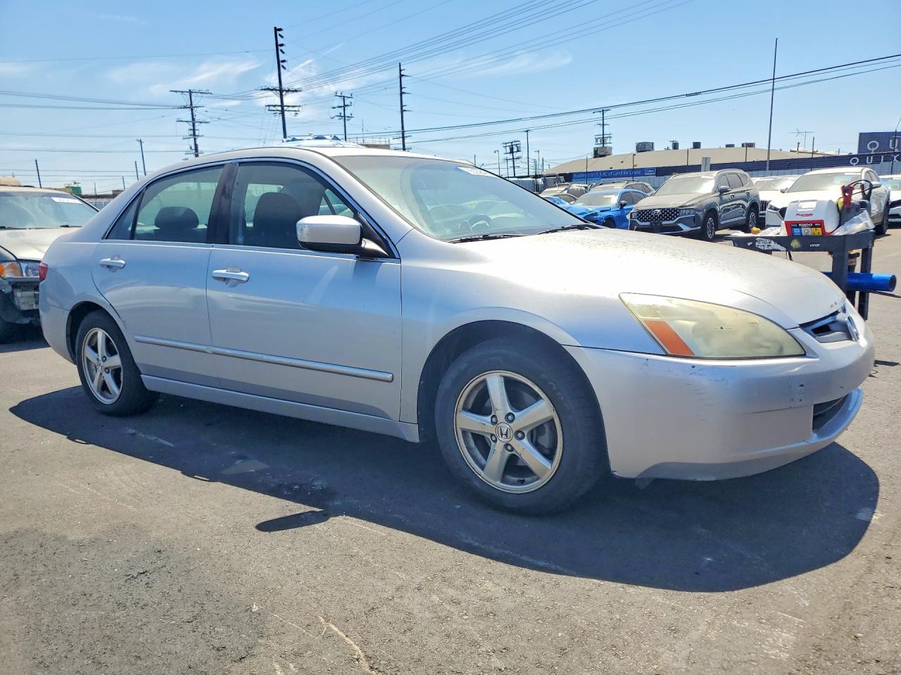 2005 Honda Accord Ex Серебряный vin: 1HGCM56715A161575