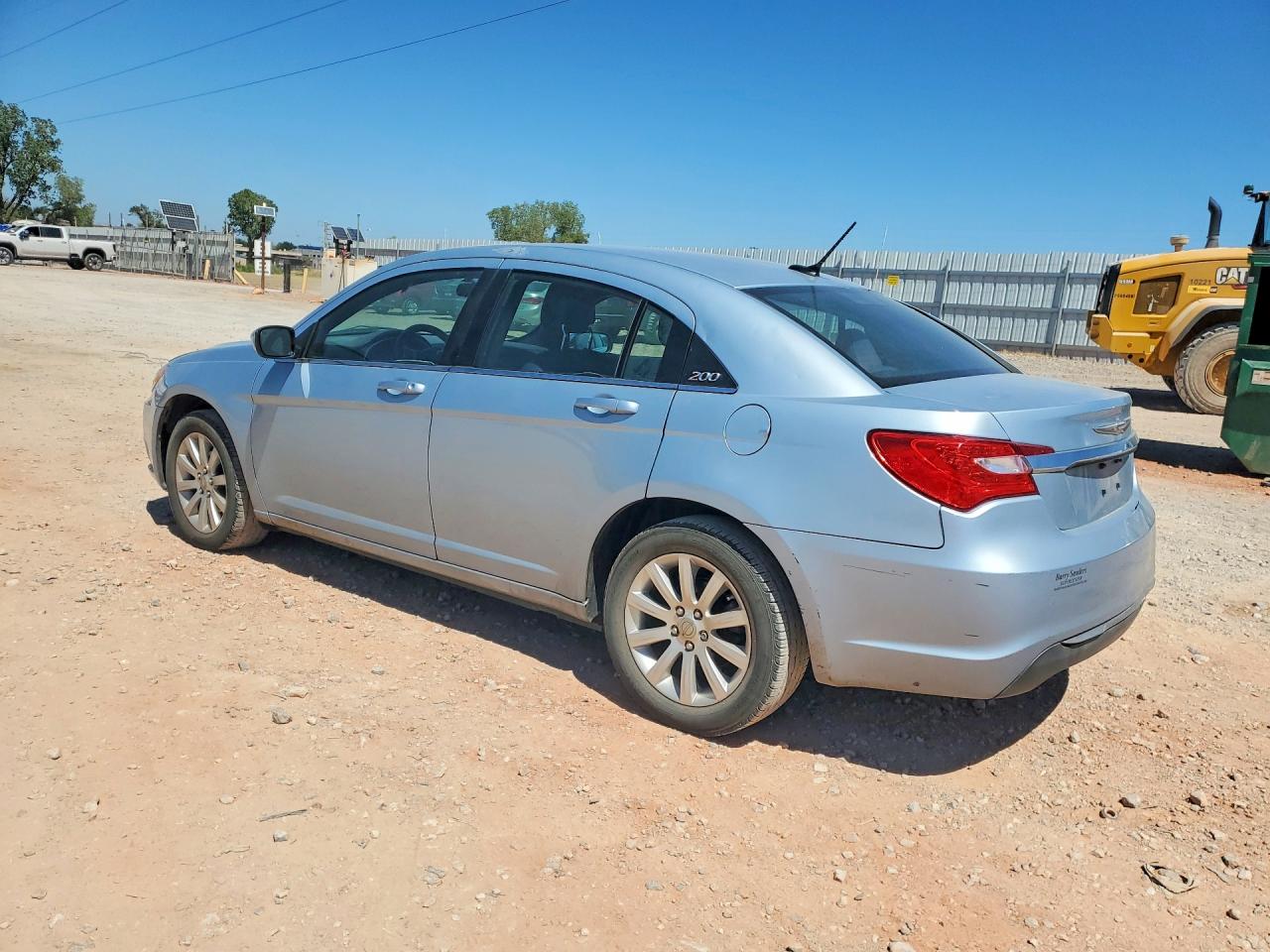 2013 Chrysler 200 Touring Синий vin: 1C3CCBBB3DN723014