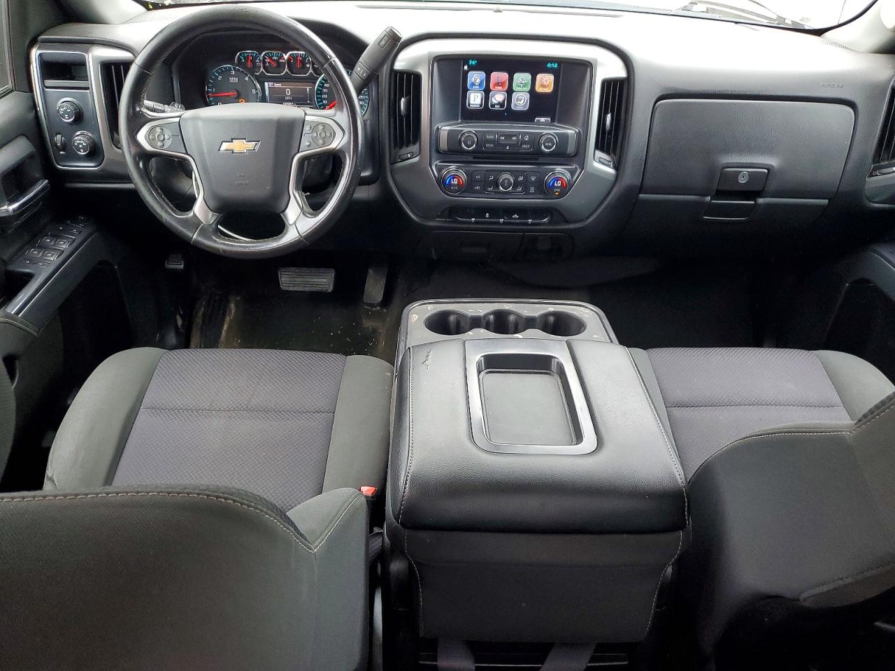 2015 Chevrolet Silverado K1500 Lt Brown vin: 1GCVKREC0FZ323430