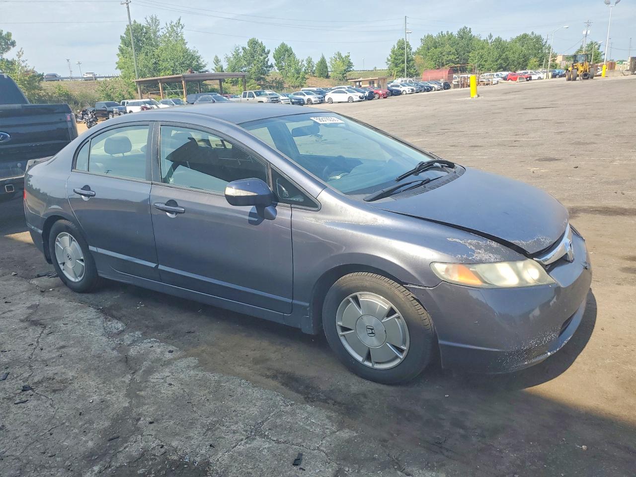 2008 Honda Civic Hybrid Blue vin: JHMFA36228S017611