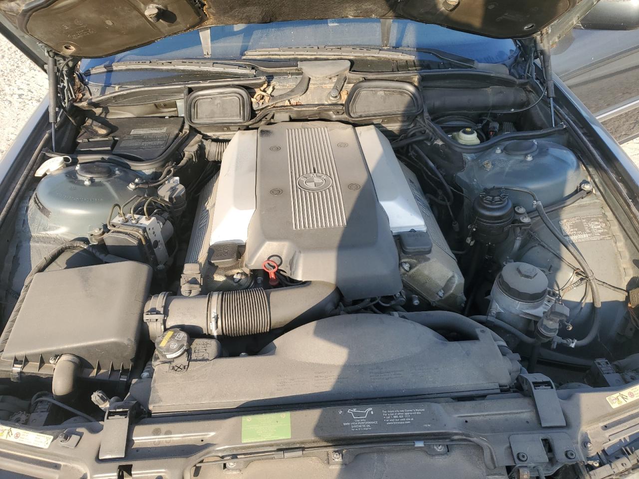 2001 Bmw 740 Il Синий vin: WBAGH83431DP28066