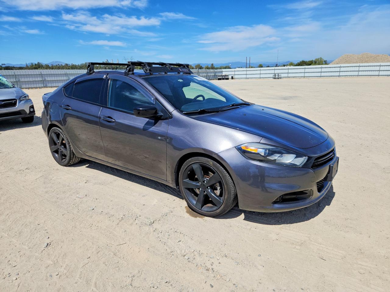 2015 Dodge Dart Sxt Gray vin: 1C3CDFBB7FD194597