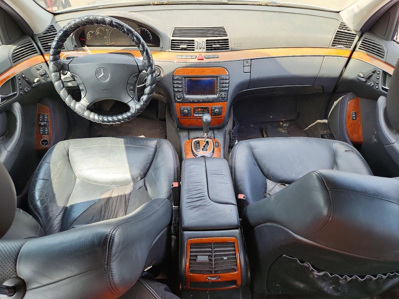 2006 Mercedes-benz S 350 Silver vin: WDBNF67J26A479108