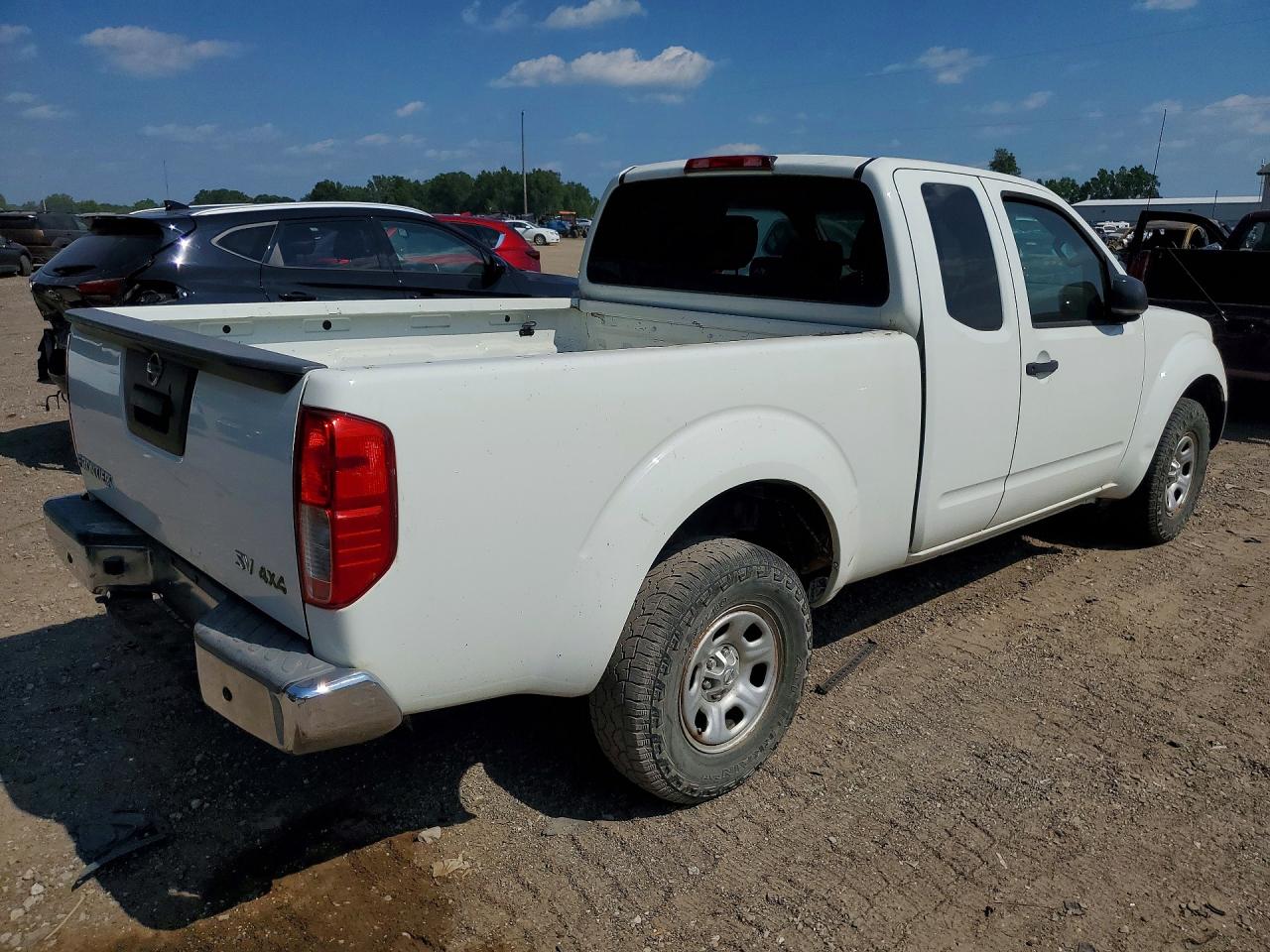 2014 Nissan Frontier S White vin: 1N6BD0CT6EN769418