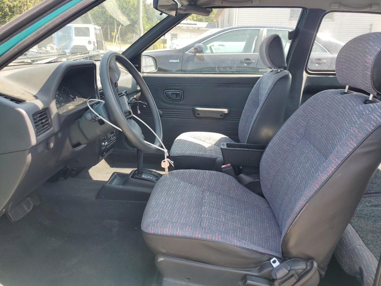 1994 Hyundai Excel    Turquoise vin: KMHVD12J3RU332361