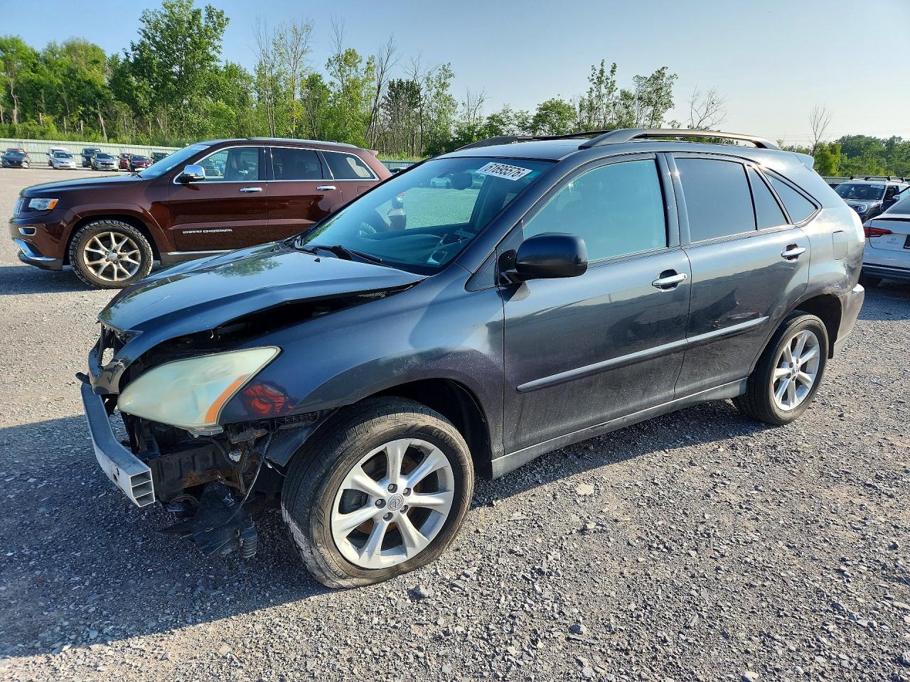 2009 Lexus Rx 350 Charcoal vin: 2T2HK31U09C134196