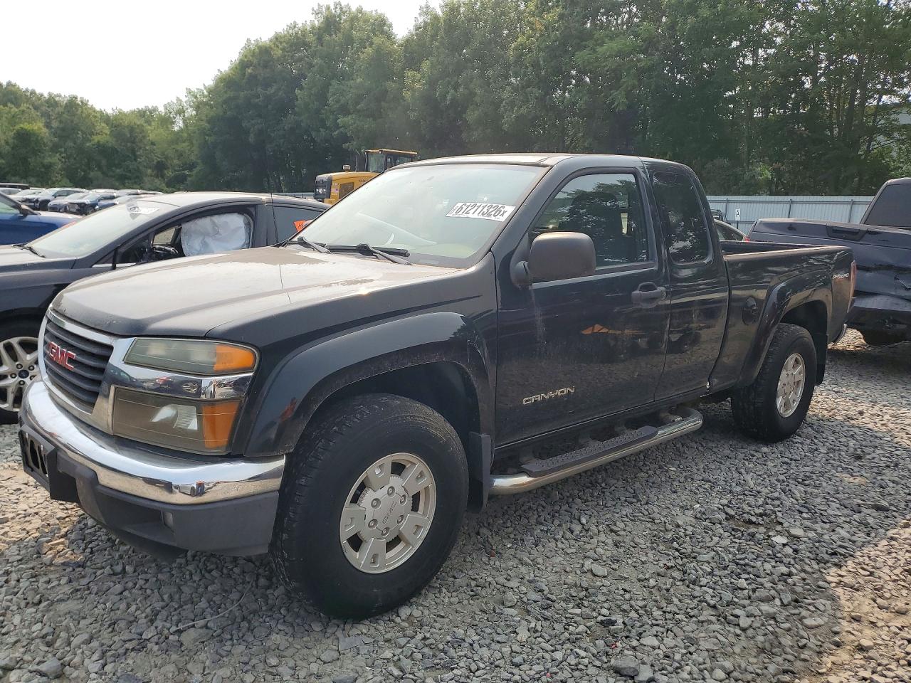 2004 Gmc Canyon Черный vin: 1GTDT196348210573