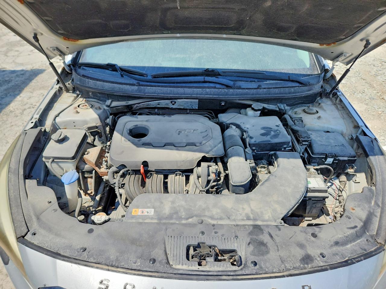 2015 Hyundai Sonata Sport Silver vin: 5NPE34AF4FH100167