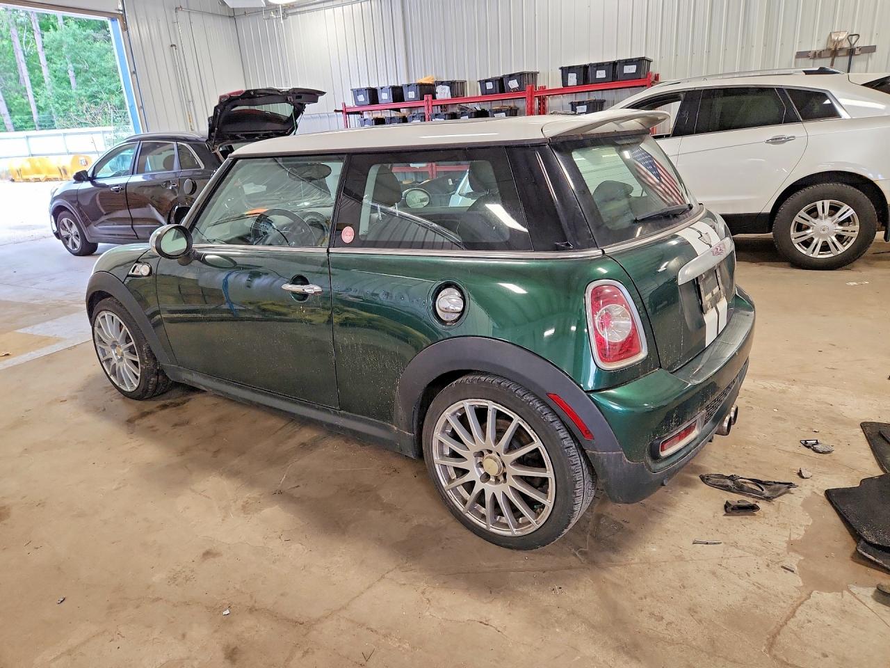 2012 Mini Cooper S Зеленый vin: WMWSV3C5XCTY29855