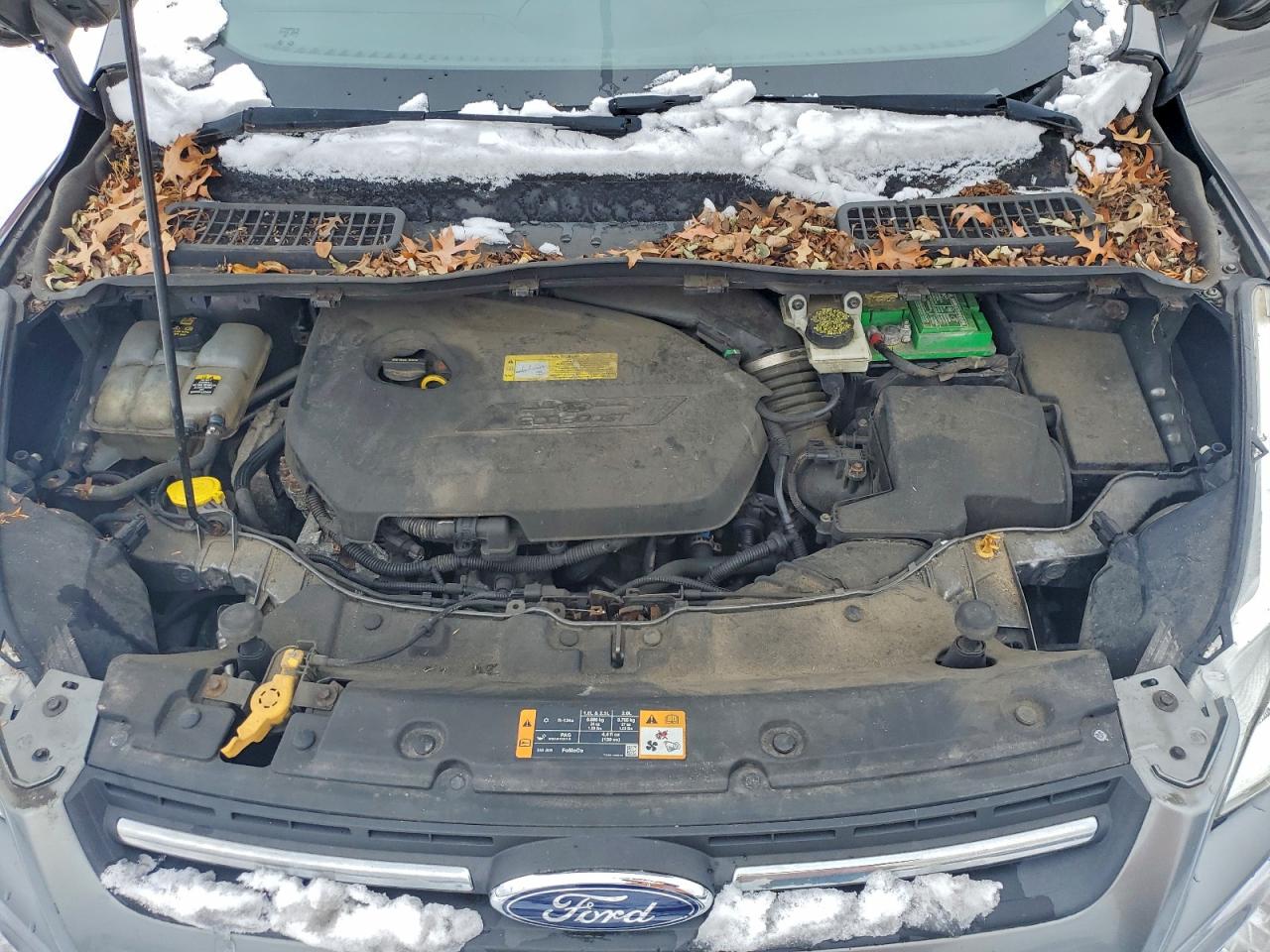 2013 Ford Escape Se Gray vin: 1FMCU0GX5DUA57986