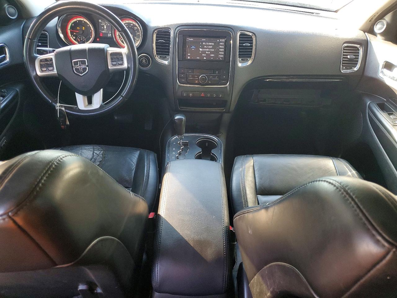2013 Dodge Durango Crew Black vin: 1C4SDJDT1DC638110