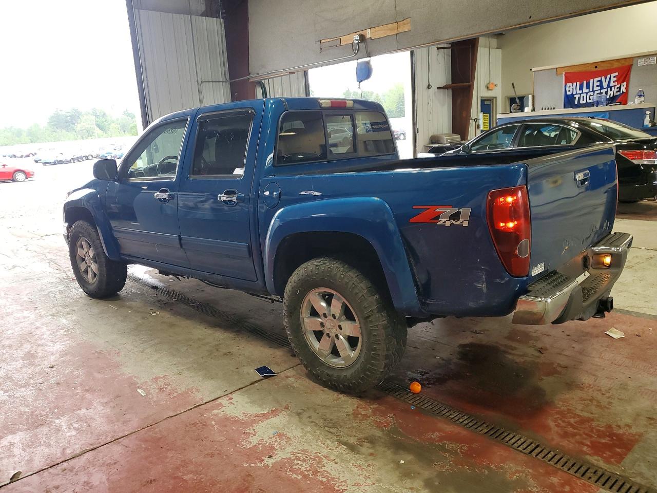 2012 Chevrolet Colorado Lt Blue vin: 1GCHTDFE9C8135021