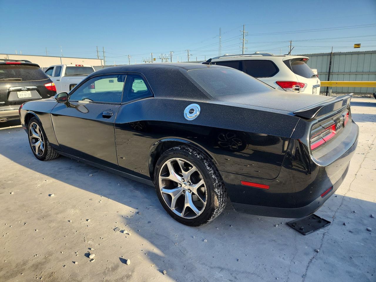 2015 Dodge Challenger Sxt Plus Black vin: 2C3CDZBG2FH701163
