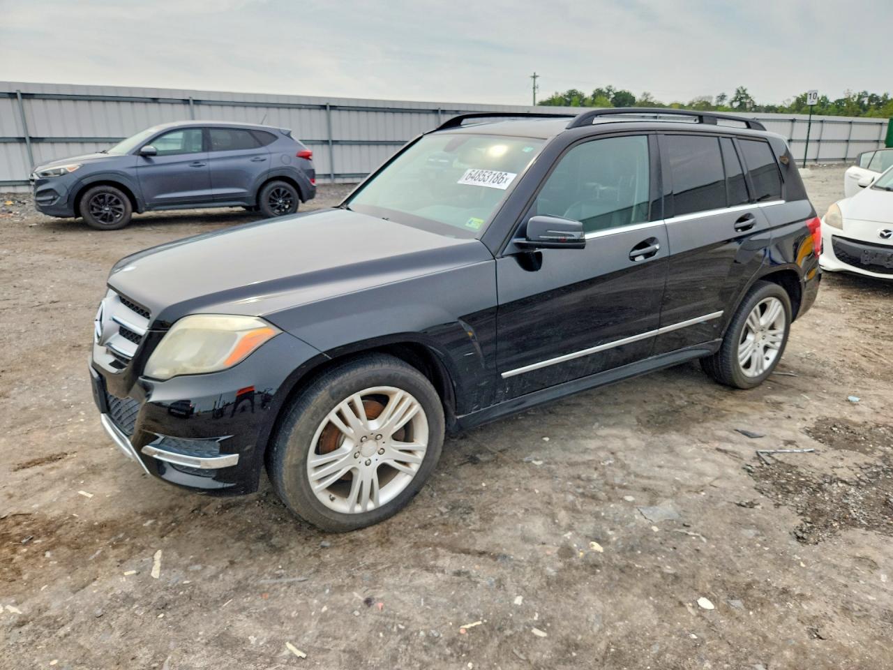 2014 Mercedes-benz Glk 350 Black vin: WDCGG5HB5EG198547
