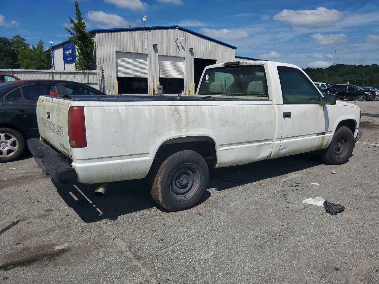 1996 Chevrolet Gmt-400 C1500 White vin: 1GCEC14W3TZ172217