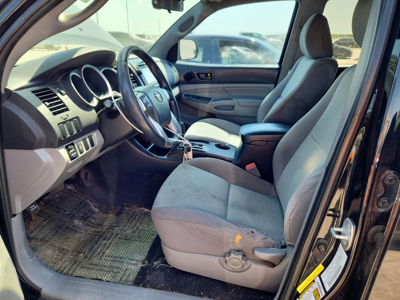 2013 Toyota Tacoma Double Cab Prerunner Черный vin: 5TFJU4GN5DX047359