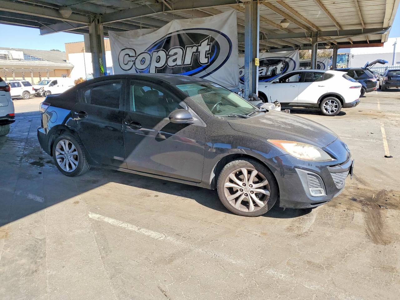 2010 Mazda 3 S Black vin: JM1BL1S63A1343078
