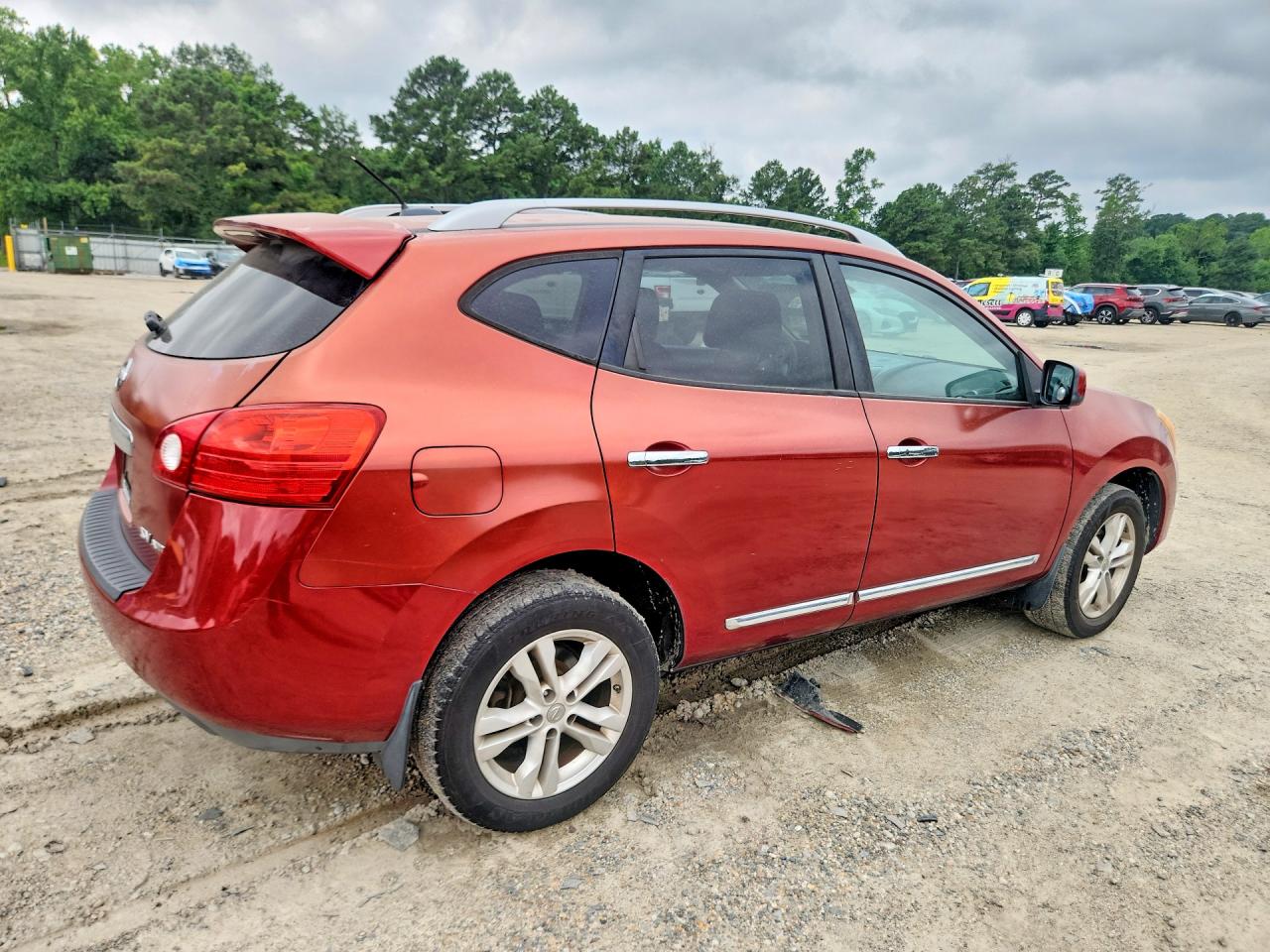 2012 Nissan Rogue Красный vin: JN8AS5MV4CW369189