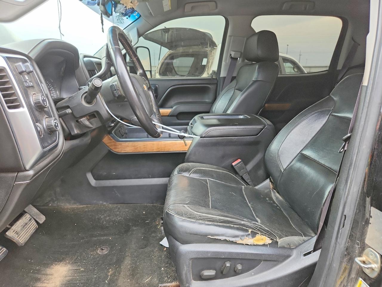 2015 Chevrolet Silverado K3500 Ltz Black vin: 1GC4K0C88FF118560