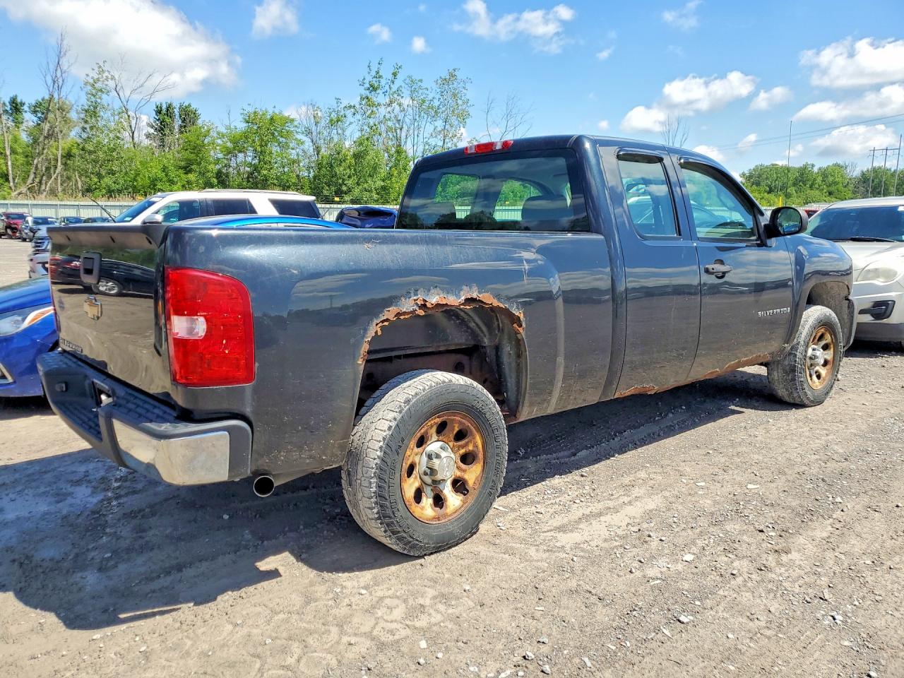 2009 Chevrolet Silverado C1500 Black vin: 1GCEC19X89Z140180