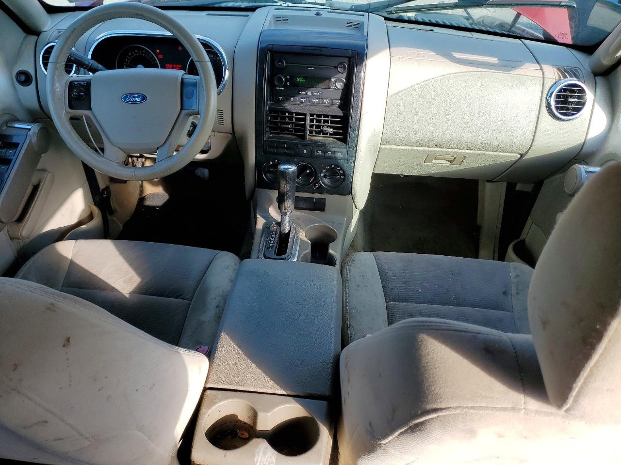 2007 Ford Explorer Xlt Red vin: 1FMEU73E87UB74164