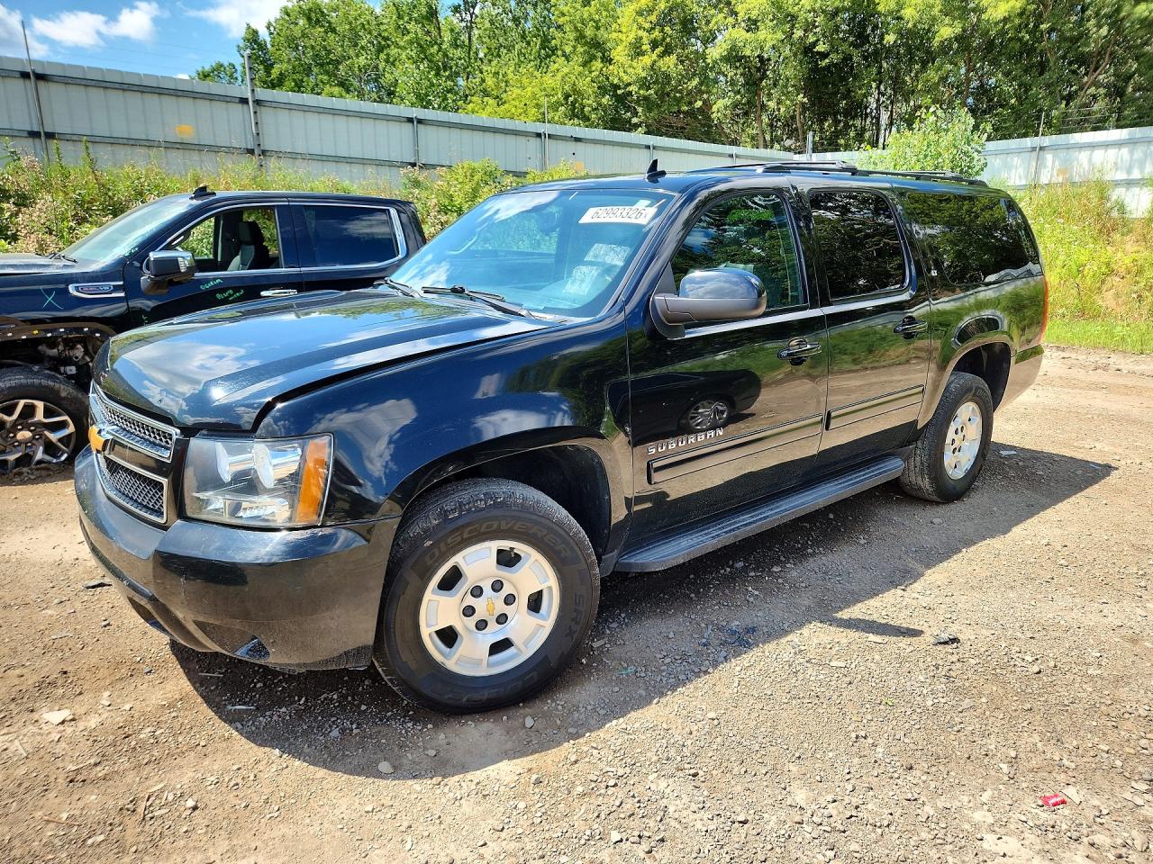 2013 Chevrolet Suburban K1500 Lt Black vin: 1GNSKJE70DR106116