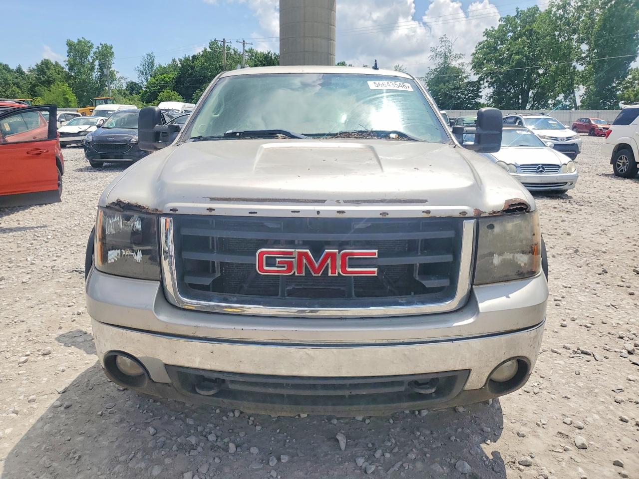 2008 Gmc Sierra K1500 Gray vin: 2GTEK13M481151346