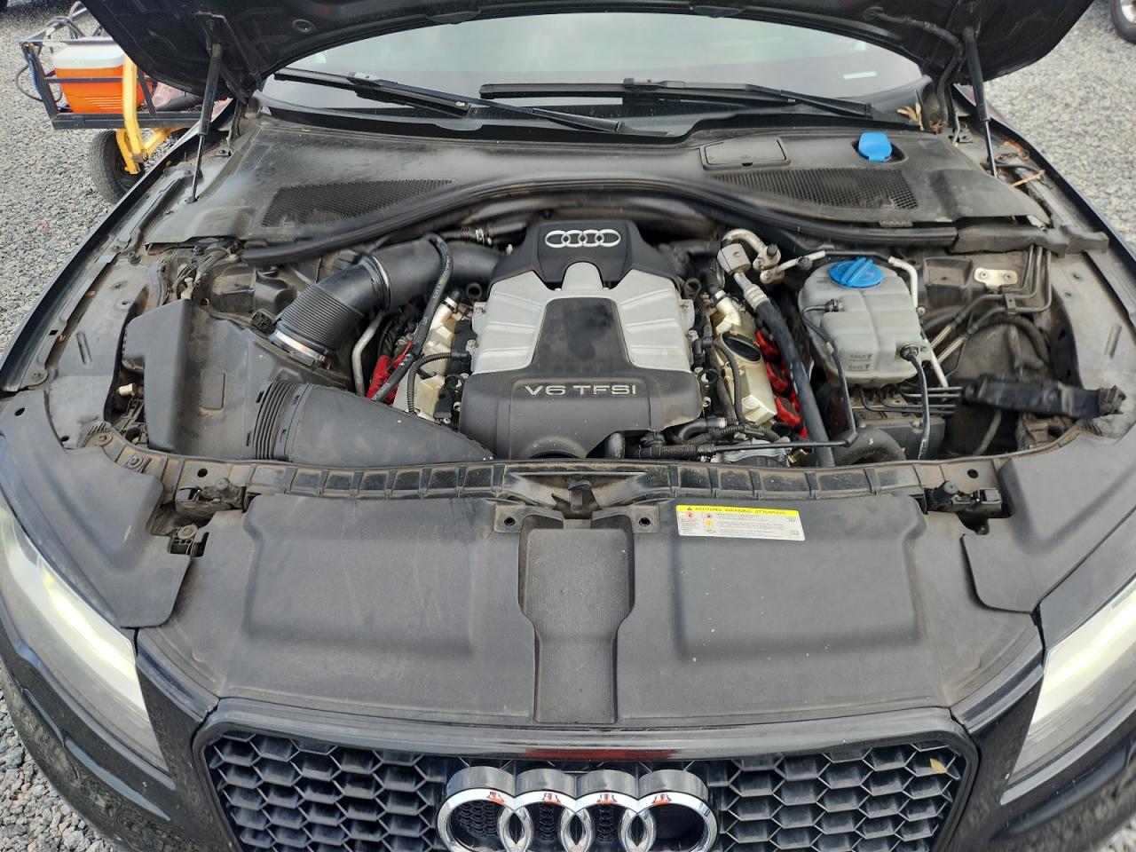 2012 Audi A7 Prestige Black vin: WAUSGAFC8CN001476