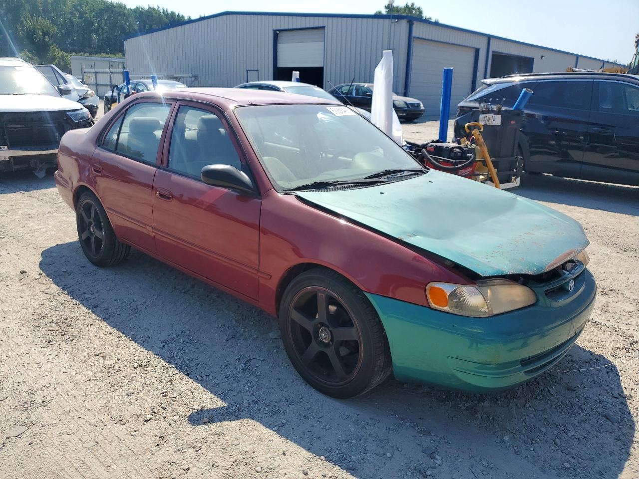 1998 Toyota Corolla Ve Red vin: 2T1BR12E9WC036071