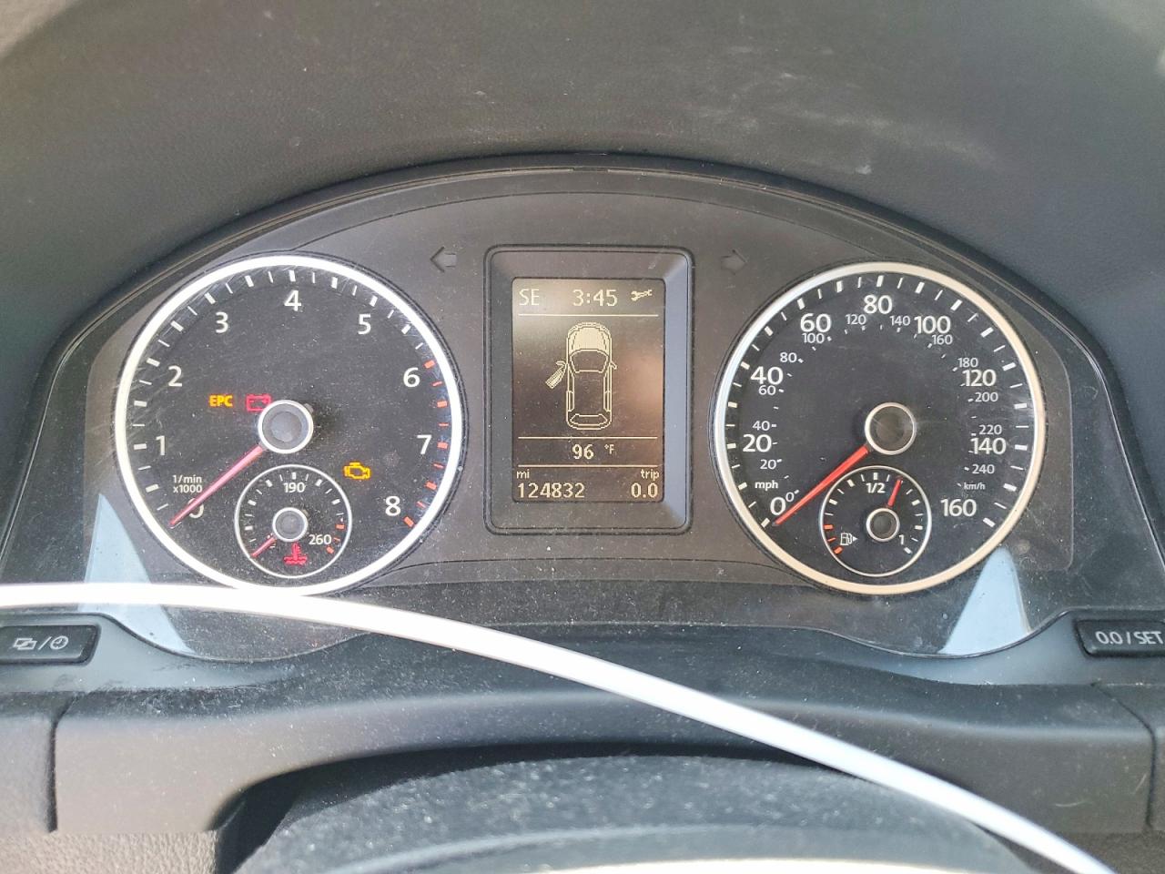 2015 Volkswagen Tiguan S Синий vin: WVGAV7AX6FW524233