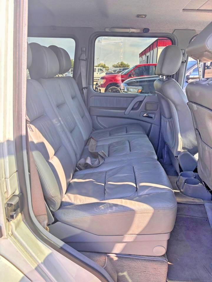 2002 Mercedes-benz G 500 White vin: WDCYR49E72X133230