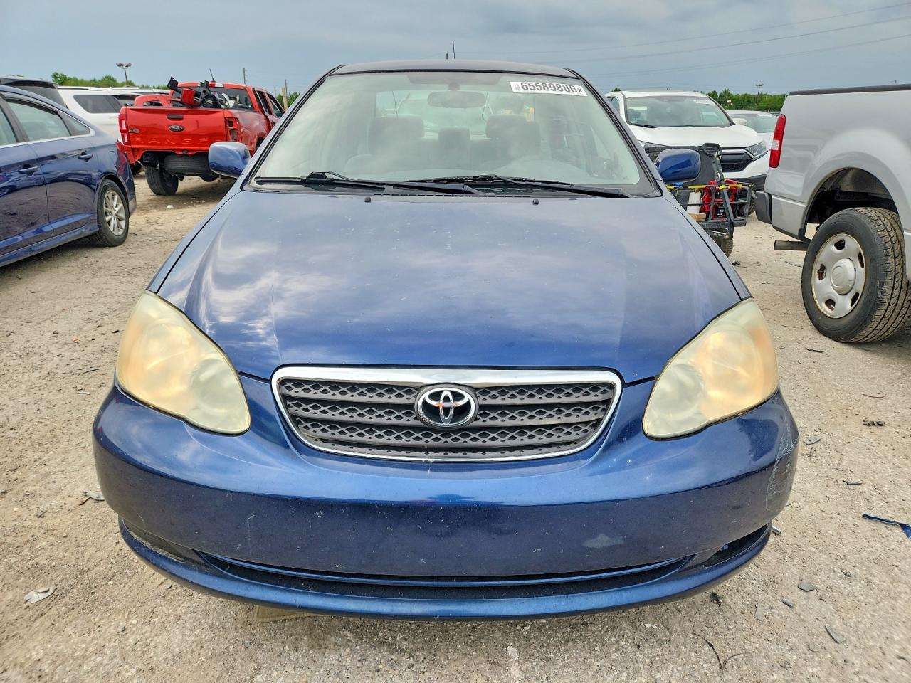 2007 Toyota Corolla Le Blue vin: 1NXBR32EX7Z903845
