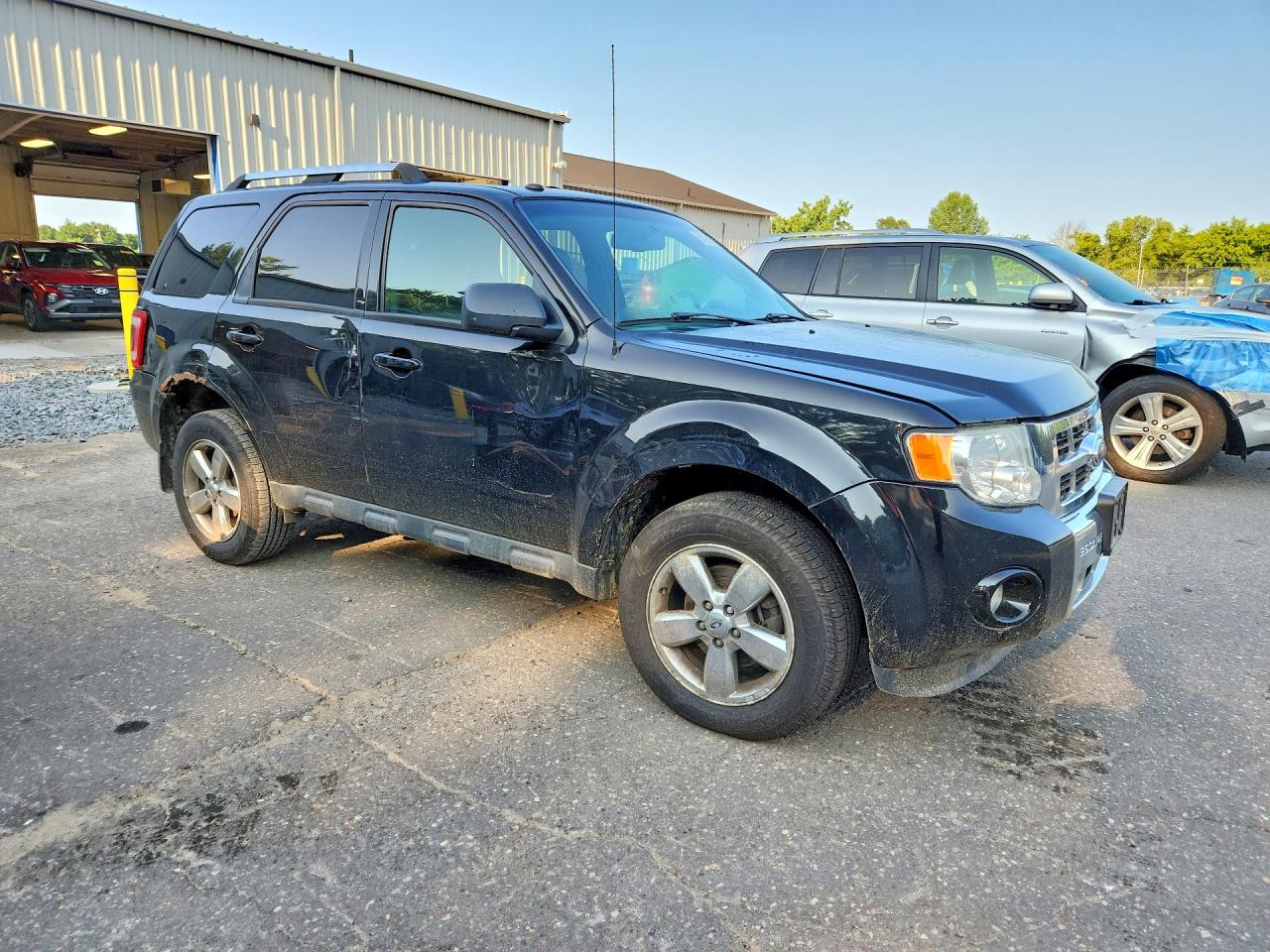 2012 Ford Escape Limited Black vin: 1FMCU9E79CKB18127
