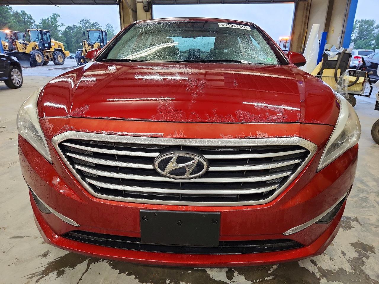 2015 Hyundai Sonata Se Red vin: 5NPE24AF1FH142105