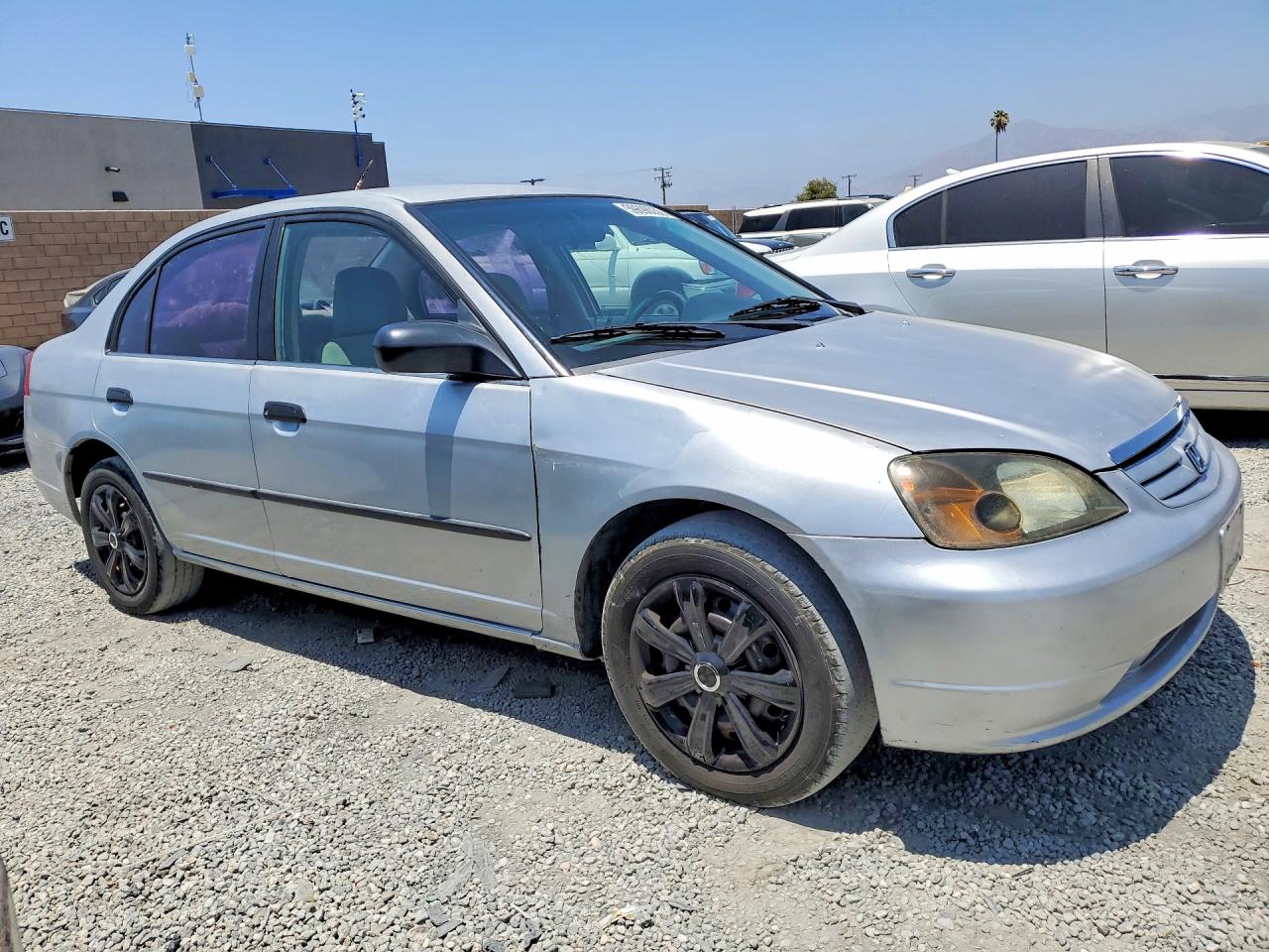 2001 Honda Civic Dx Silver vin: 2HGES16221H561944