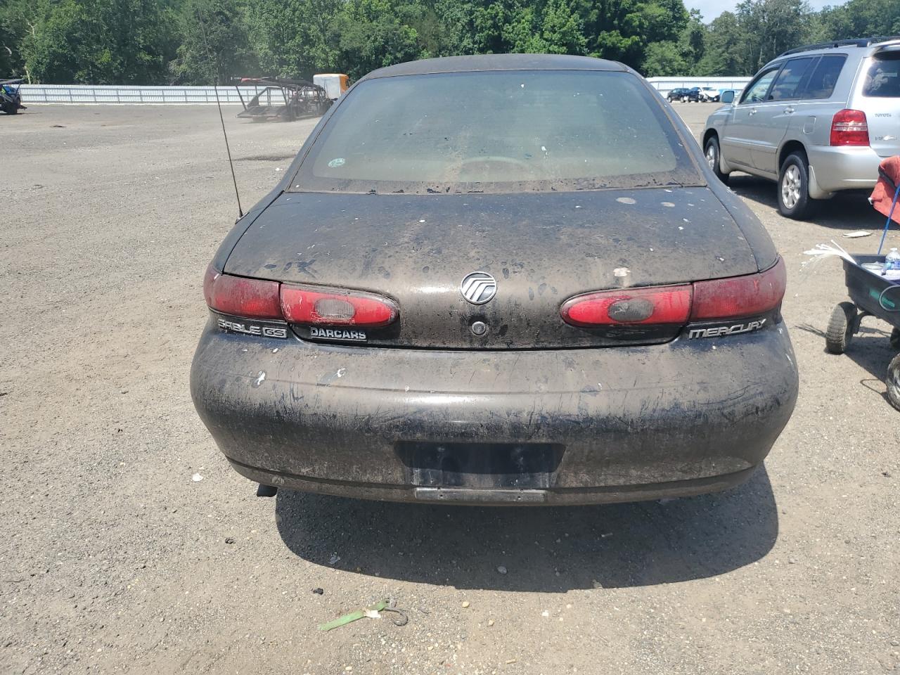 1999 Mercury Sable Gs Black vin: 1MEFM50U3XG629539
