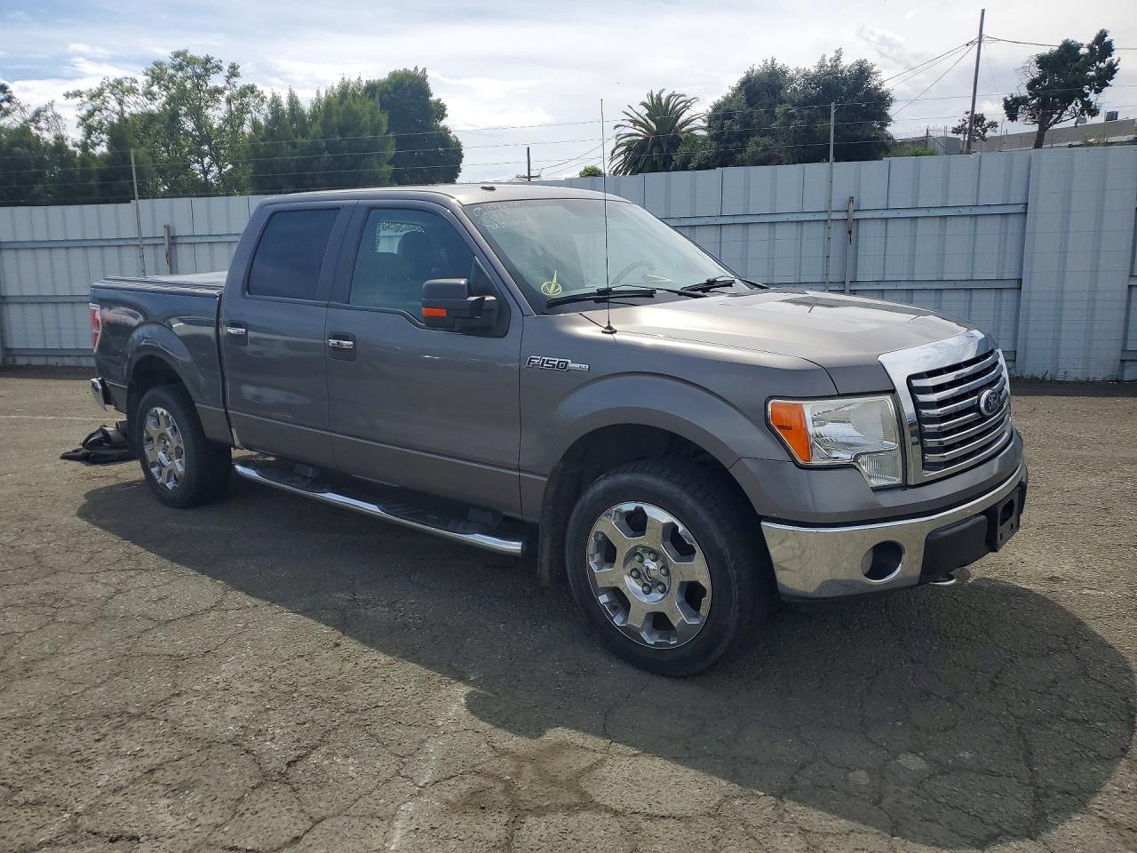 2010 Ford F150 Supercrew Gray vin: 1FTFW1EV0AFA99355