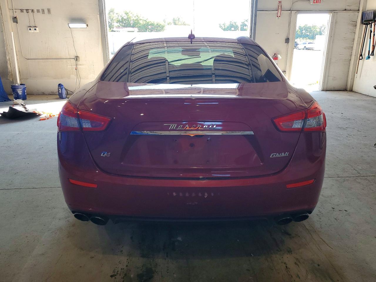 2015 Maserati Ghibli S Red vin: ZAM57RTA0F1146200