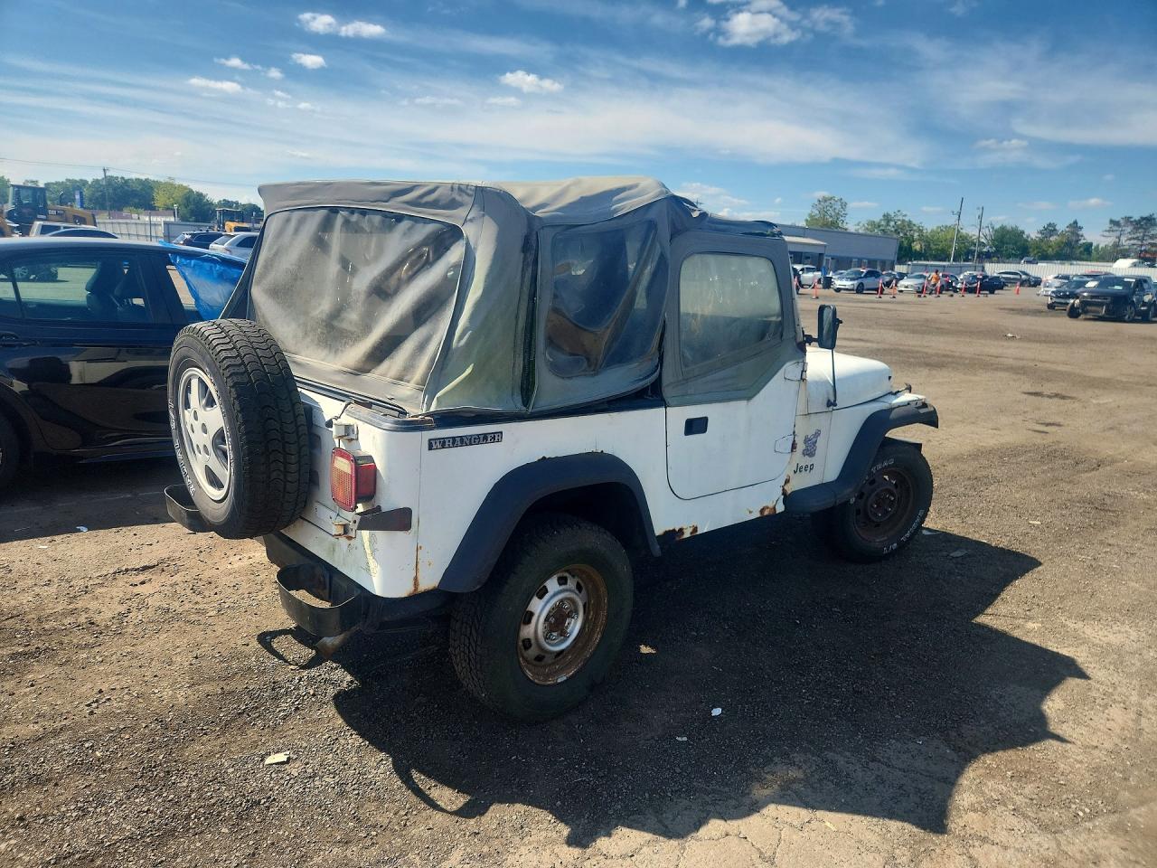 1987 Jeep Wrangler Белый vin: 2BCHV81S7HB542680