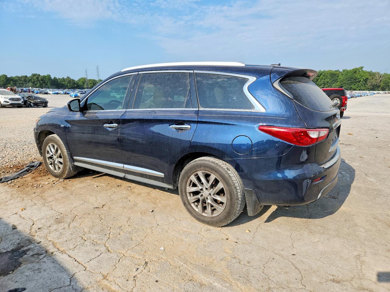 2015 Infiniti Qx60 Base Синий vin: 5N1AL0MM5FC507892