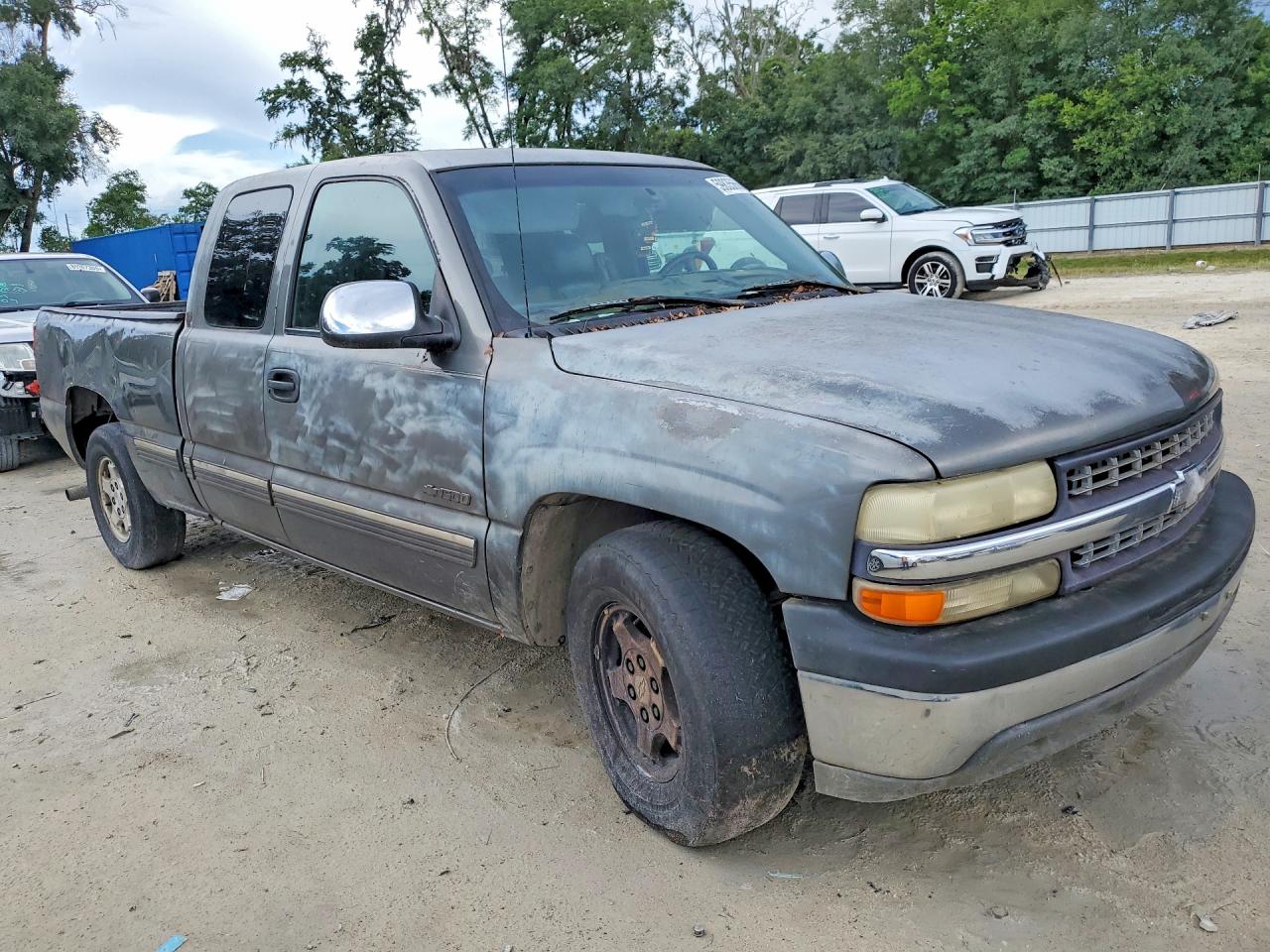 2001 Chevrolet Silverado C1500 Gray vin: 2GCEC19T411244837
