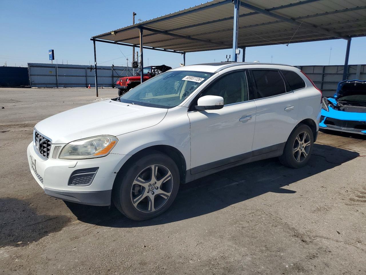 2011 Volvo Xc60 T6 White vin: YV4902DZ6B2153062