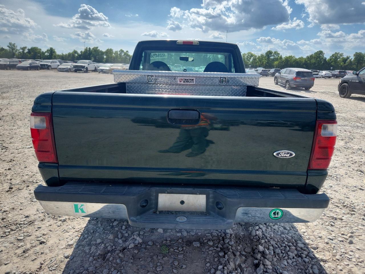 2003 Ford Ranger Green vin: 1FTYR10D53PA45304