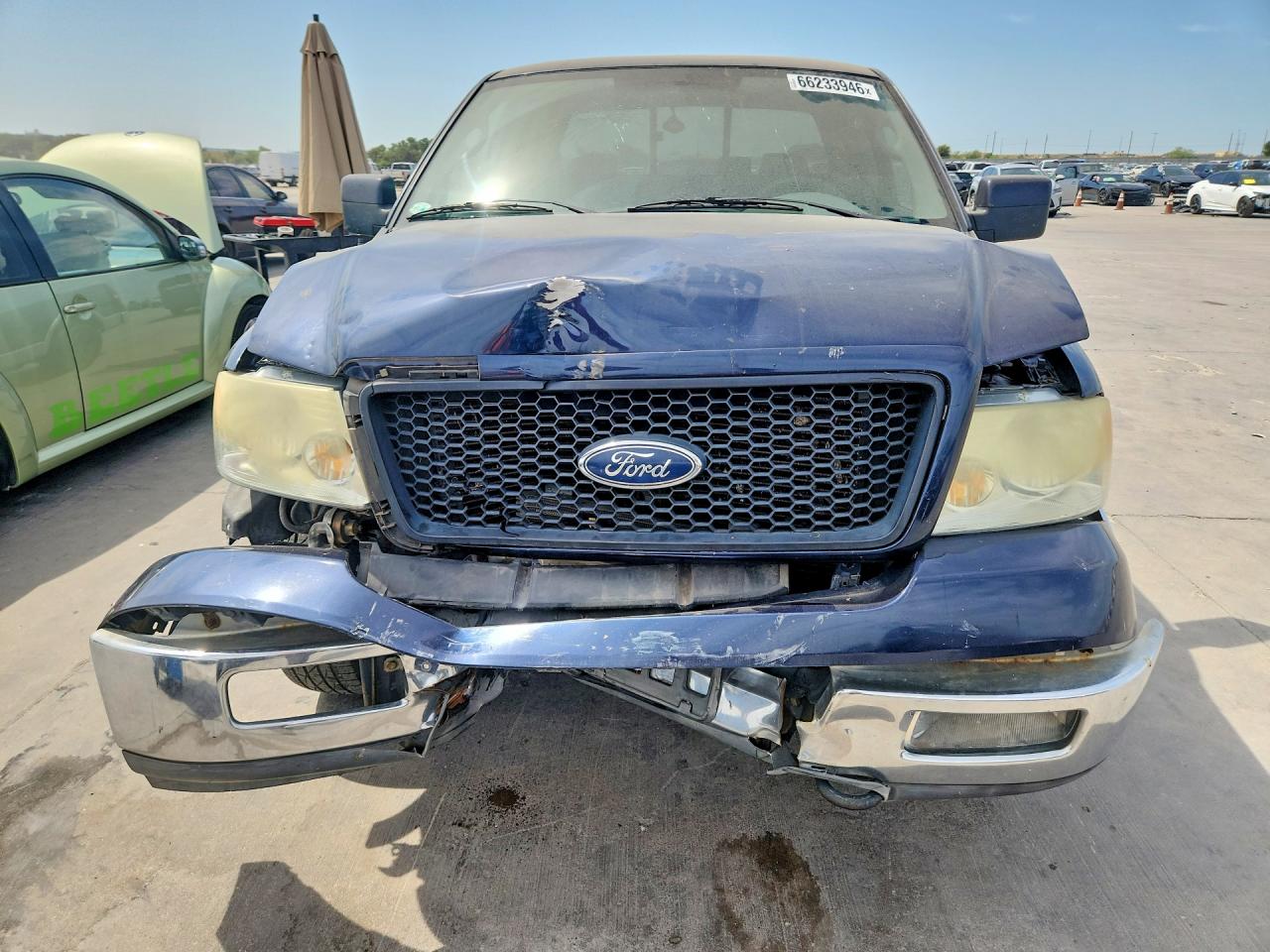 2004 Ford F150 Синий vin: 1FTRX14W84NC56550