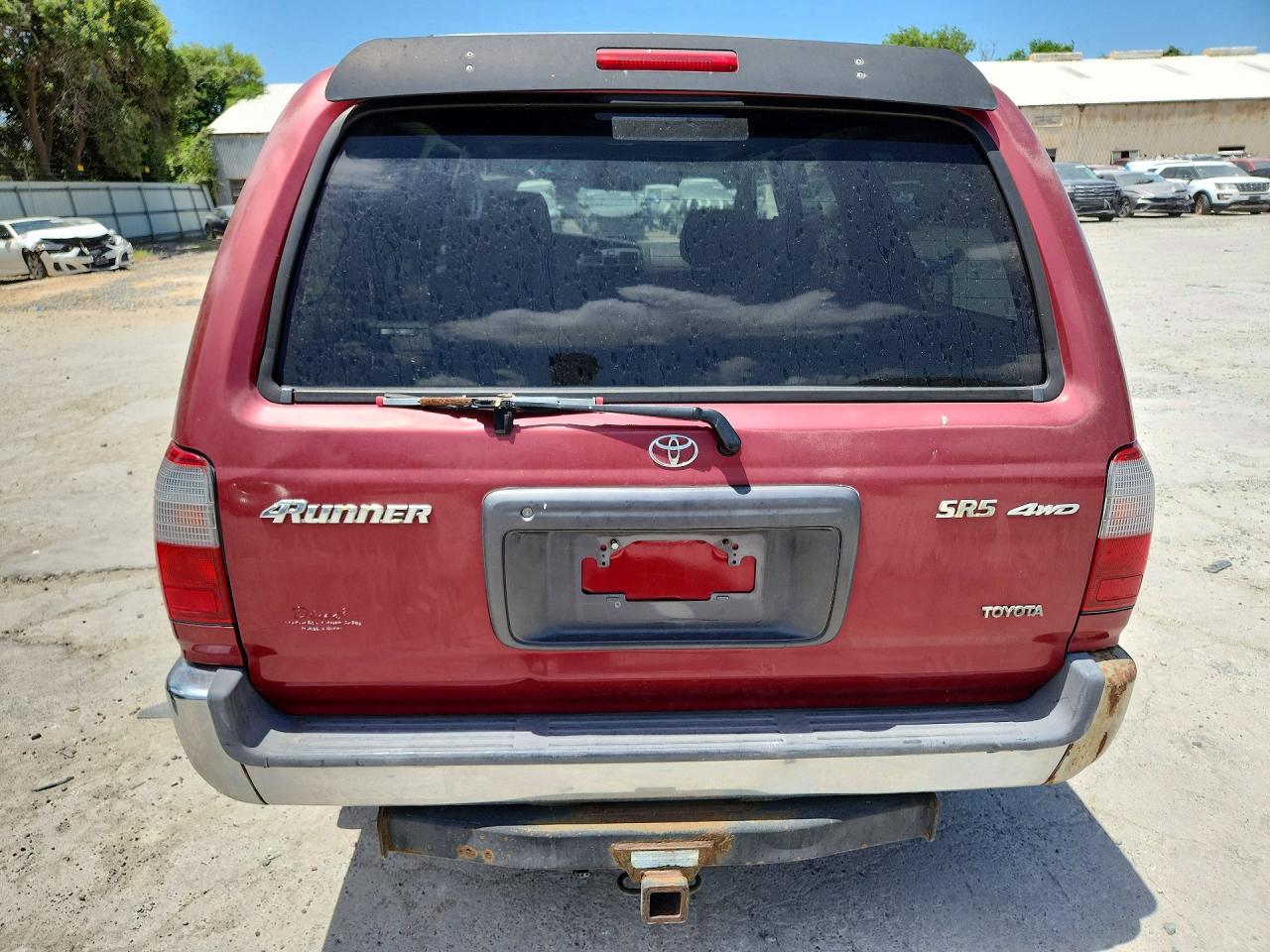 2000 Toyota 4runner Sr5 Maroon vin: JT3HN86R7Y0303379